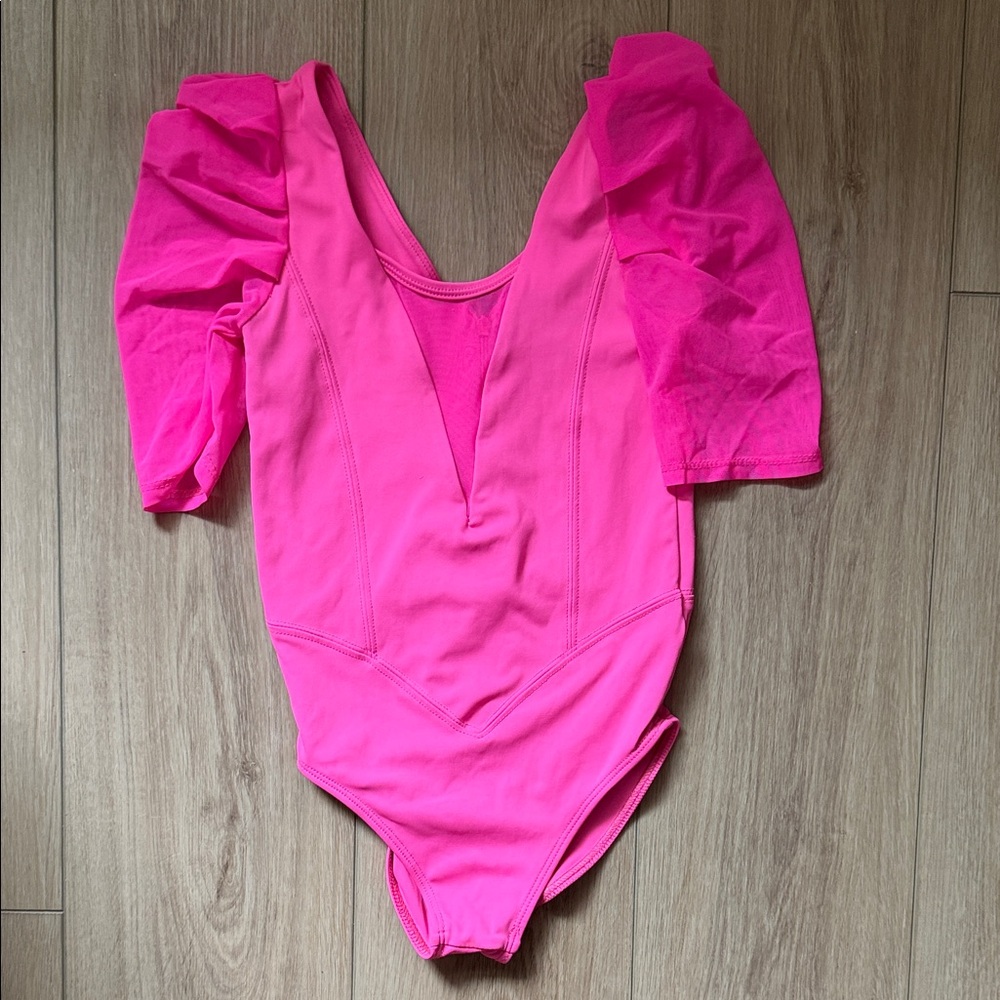 Tiger Friday  Pink Leotard